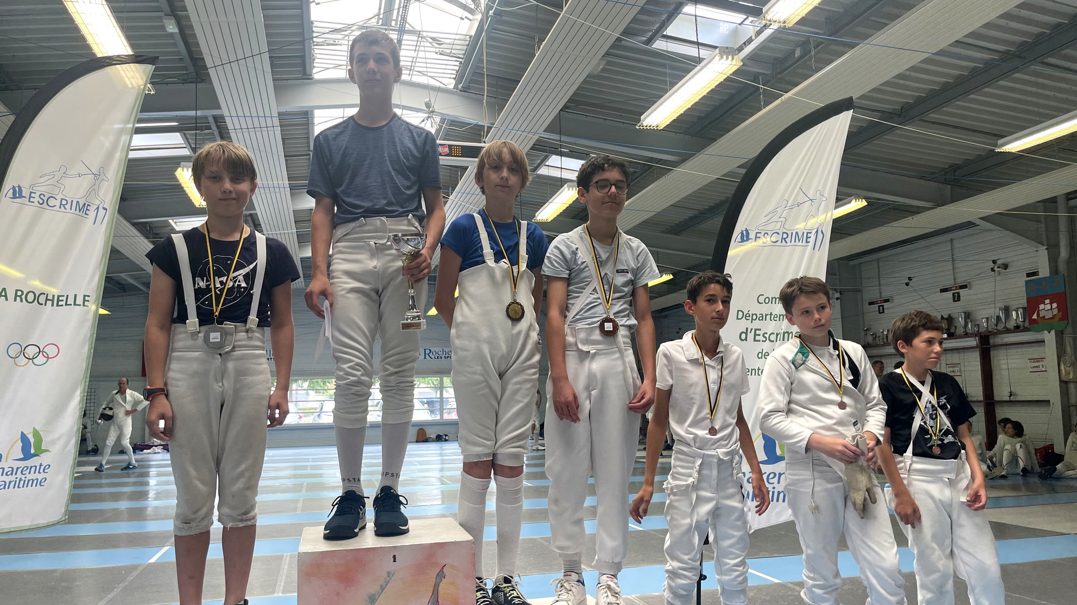 20230617 championnat departemental la rochelle podium M13 150
