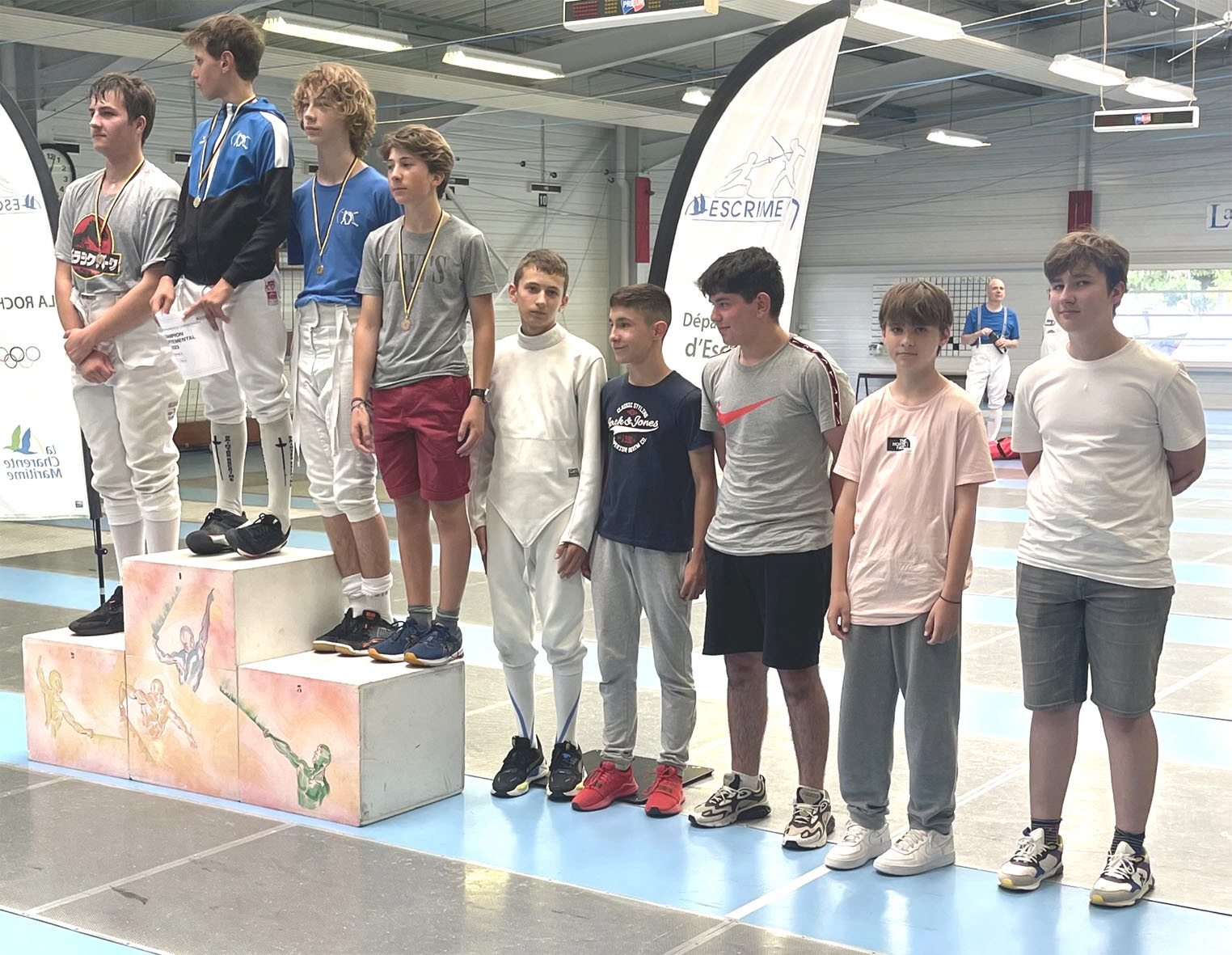 20230617 championnat departemental la rochelle podium M15 150